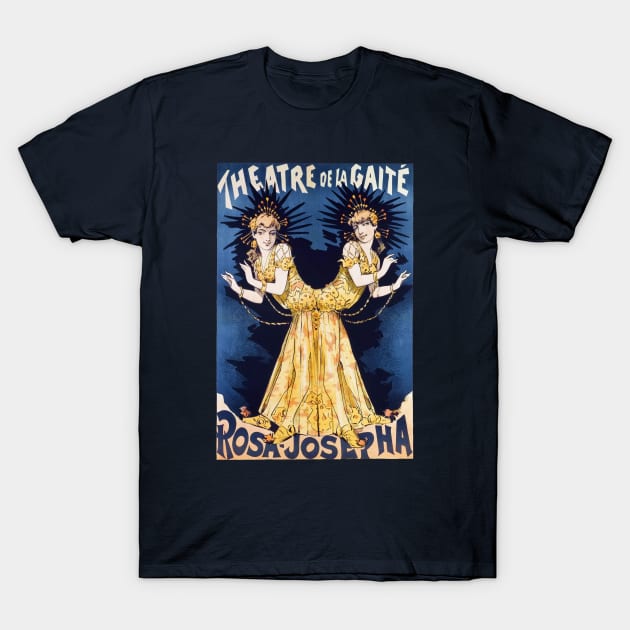 The Bohemian Twins Poster T-Shirt by UndiscoveredWonders